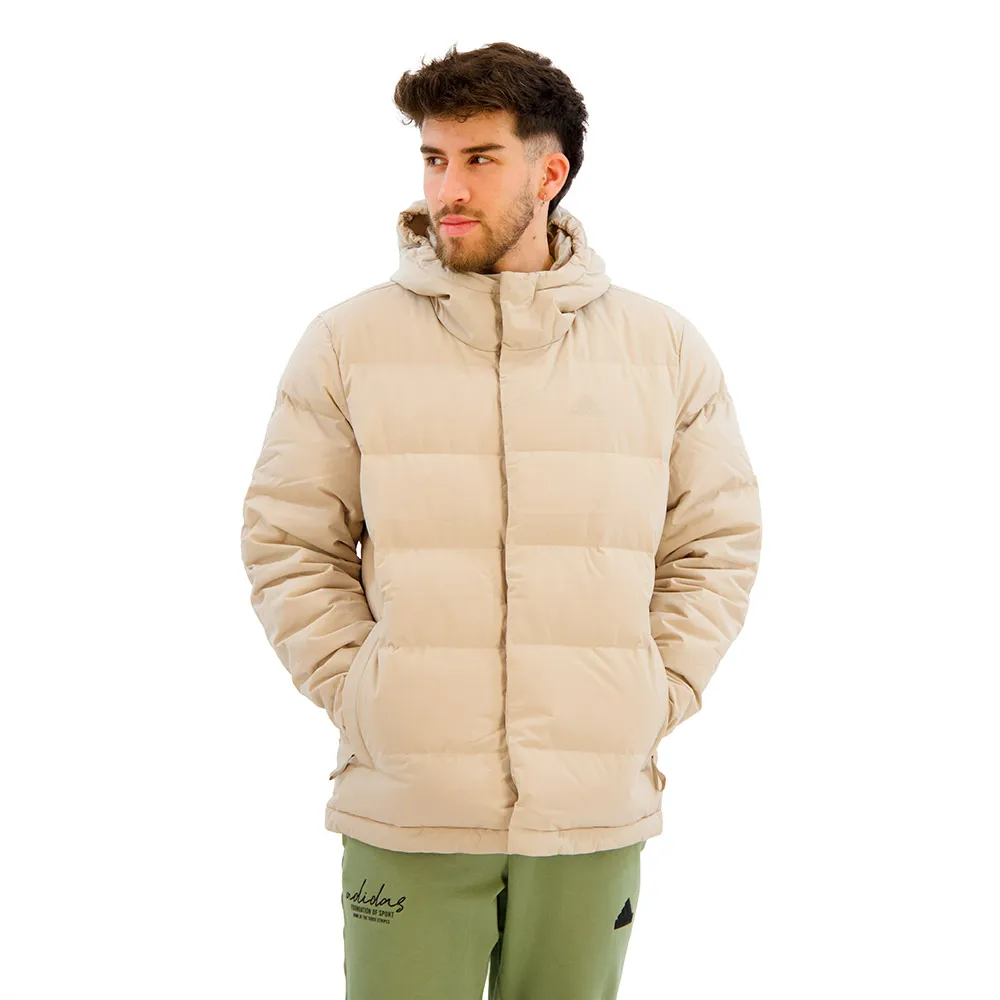 

Куртка adidas Helionic Down, бежевый