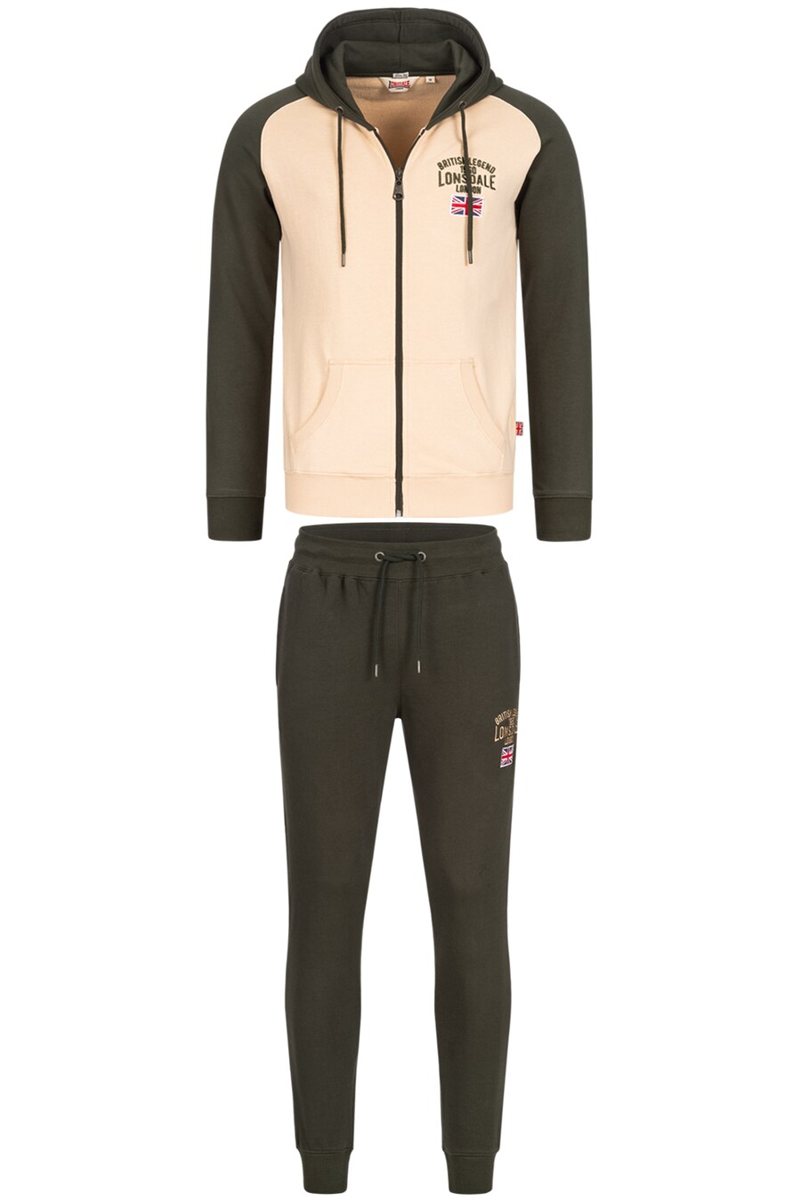 

Спортивный костюм LONSDALE STRETTON, оливковый