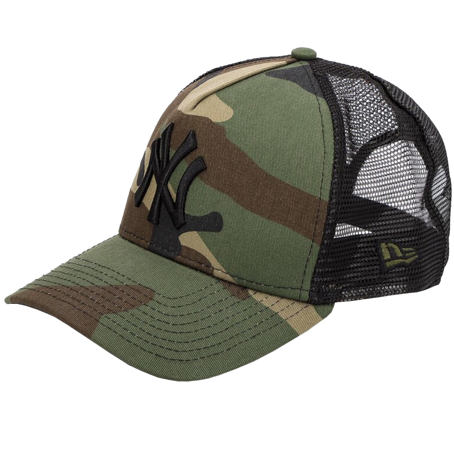 

Бейсболка NEW ERA New Era New York Yankees Clean Camo Trucker, черный