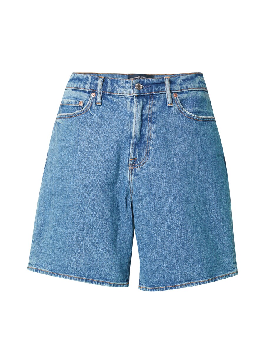 

Джинсы свободного кроя Abercrombie & Fitch, синий деним