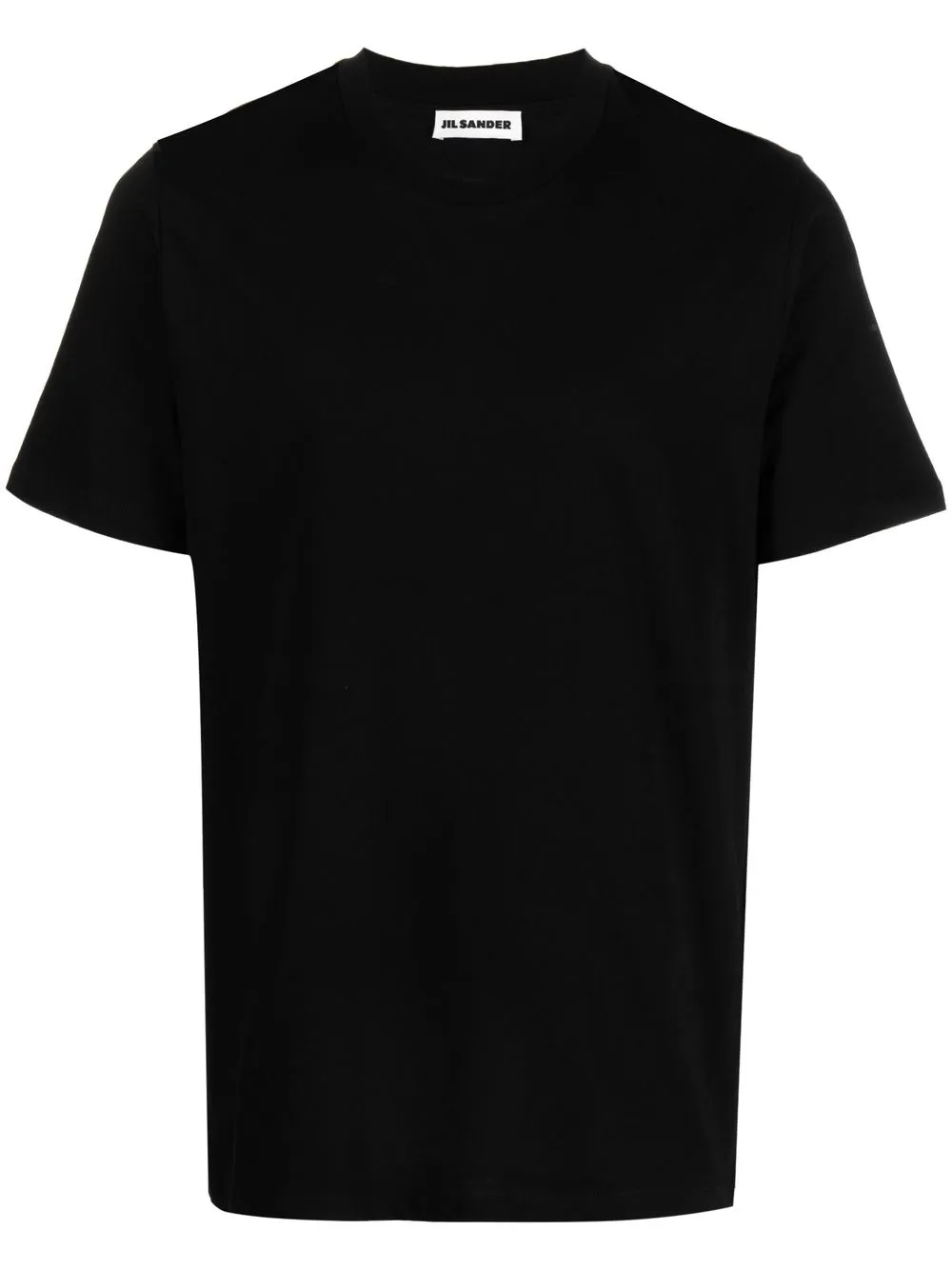 

Футболка с круглым вырезом JIL SANDER, черный