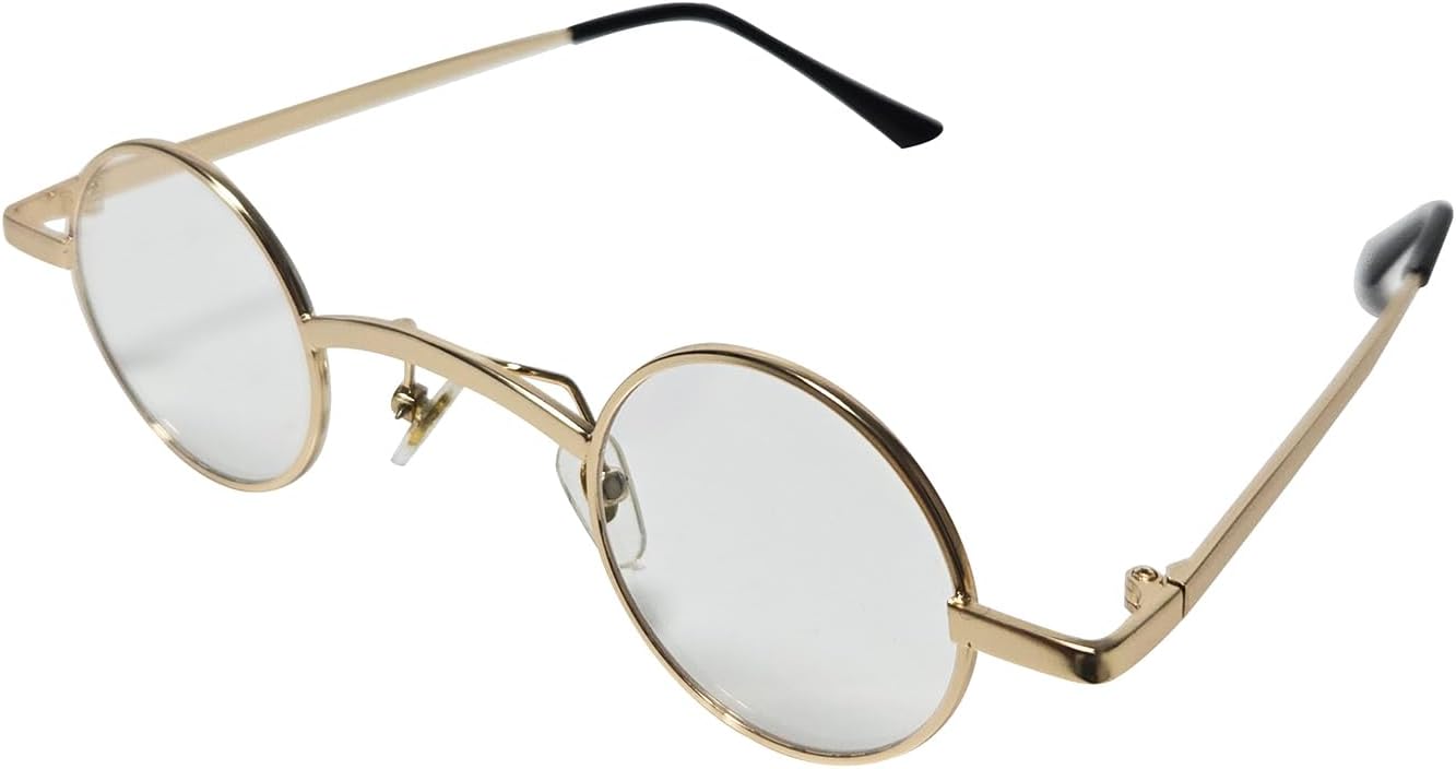 

Ретро-солнцезащитные очки с длинной перемычкой из сплава — стильные винтажные очки с прочной металлической оправой, защита от УФ-излучения UV400 для мужчин и женщин Generic, Black