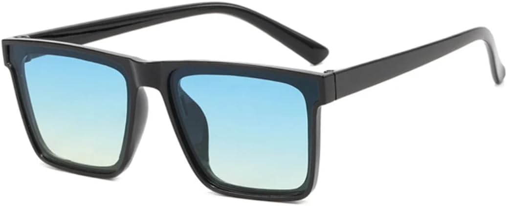 

Солнцезащитные очки с защитой UV400 | Длинная оправа, линзы конфетного цвета | Для женщин и мужчин, для занятий спортом на открытом воздухе и вождения DSVIGF, Black Gradient Blue