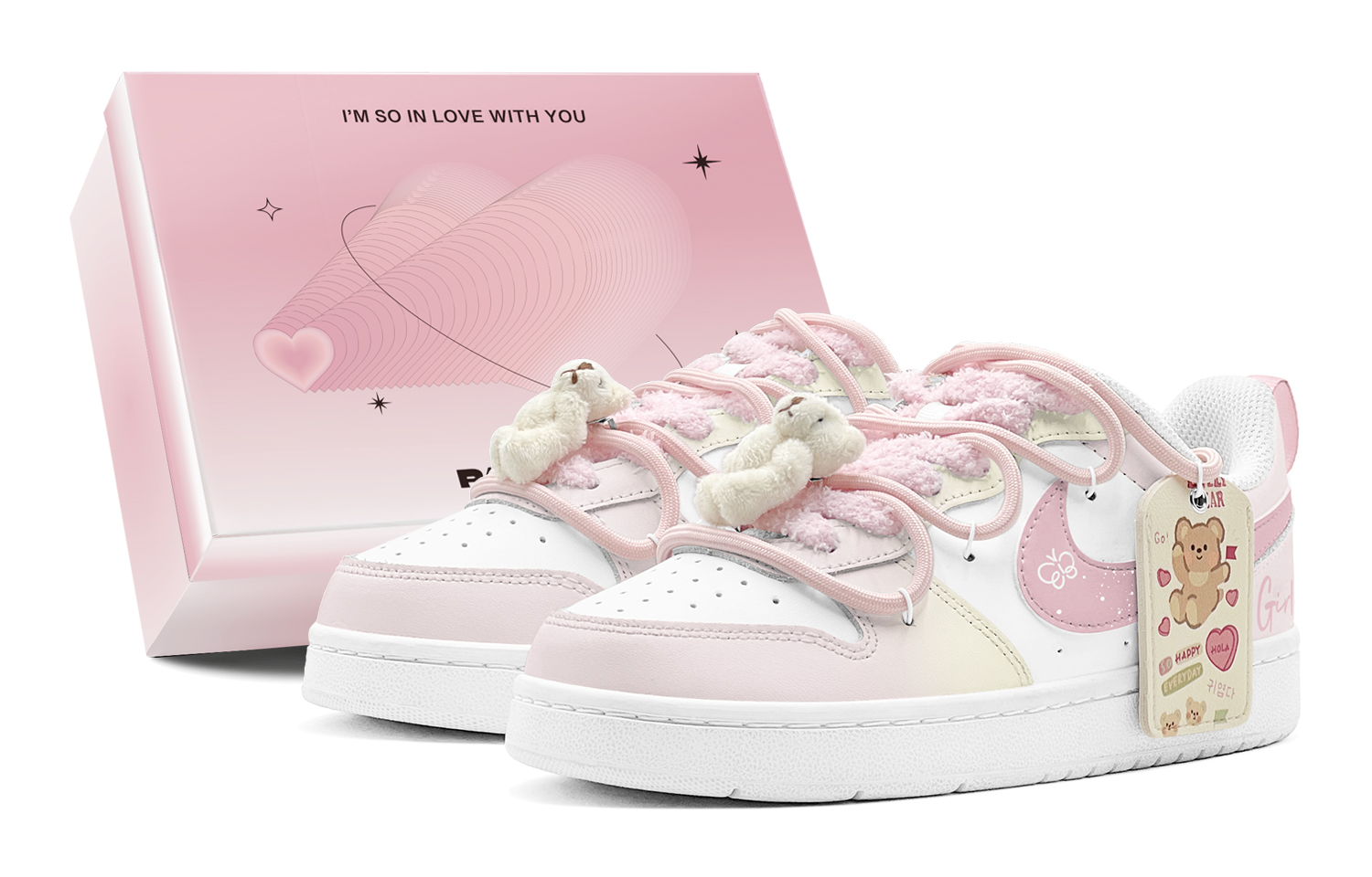 

Детские кроссовки для скейтбординга Court Borough Low 2 Low Top для подростков Nike, розовый