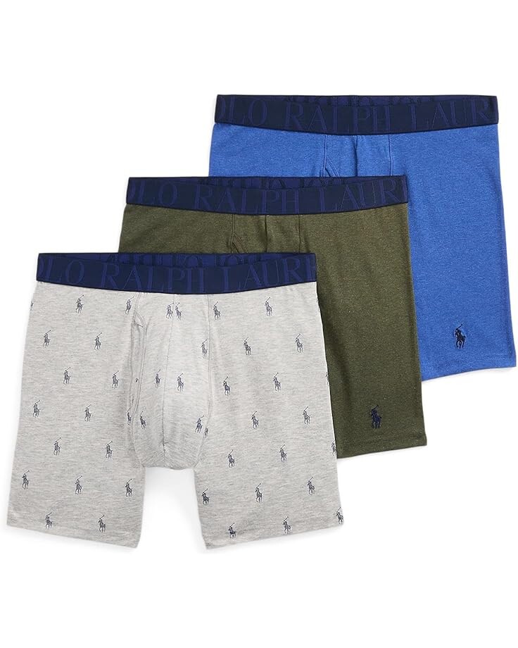 

Боксеры Polo Ralph Lauren Stretch Boxer Brief, разноцветный