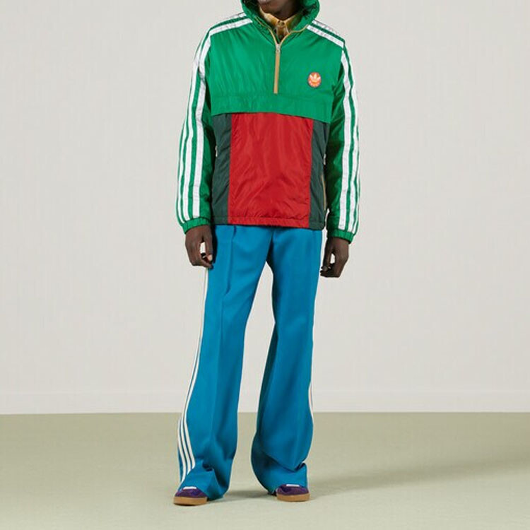 Adidas X Повседневные брюки мужские светло-синие Gucci, светло-голубой — фото 2