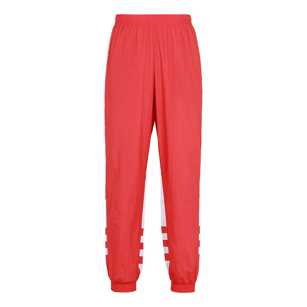 

Спортивные штаны adidas originals Big Trefoil Track Pants Men Black logo, красный