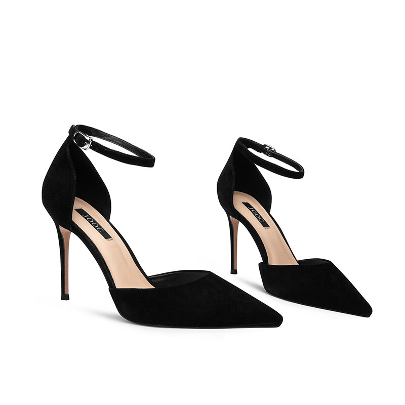 Туфли женские на высоком каблуке Jooc, цвет Classic Black [Heel height 9cm] — фото 3