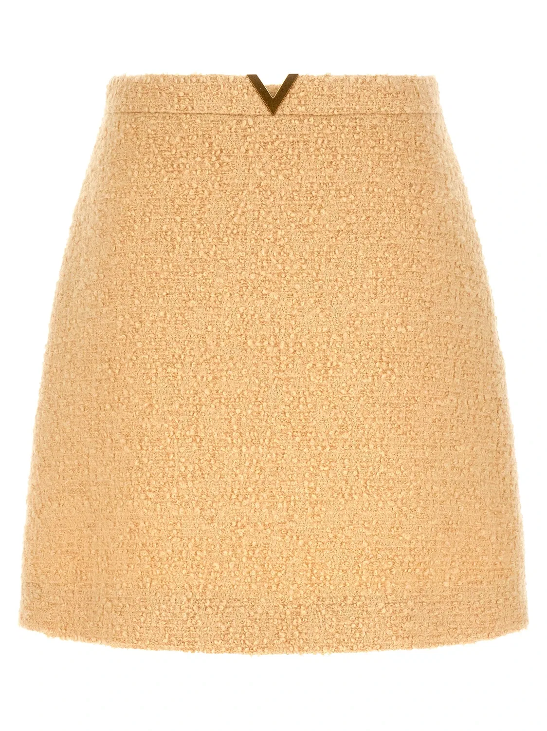 Юбка VALENTINO GARAVANI 'V Gold', бежевый