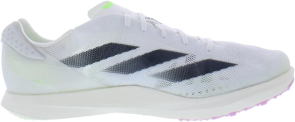 Кроссовки Adidas Adizero Avanti для взрослых, унисекс, белый/черный/зеленый — фото 3