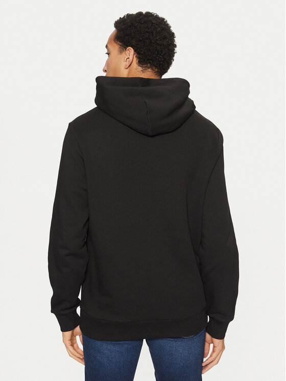 Толстовка обычного кроя Gradient Logo K10K113771 Calvin Klein, черный — фото 3