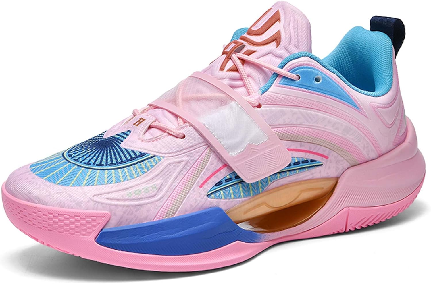 

Нейтральные флуоресцентные баскетбольные кроссовки высокой посадки, модные кроссовки с дышащей, противоскользящей подошвой, легкие, дышащие, для пробежек на улице, фитнеса и ходьбы Dzbajrqm