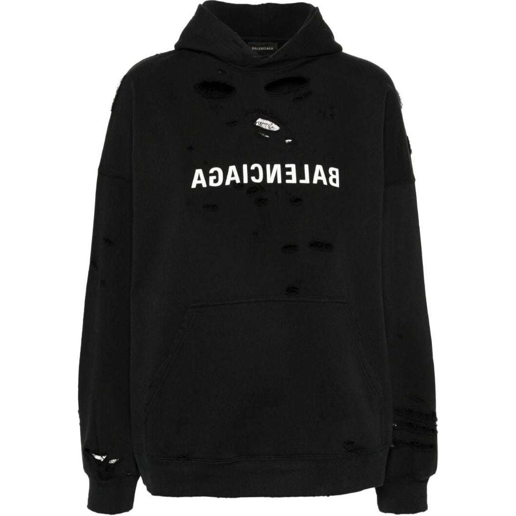 

Толстовка женская черная Balenciaga