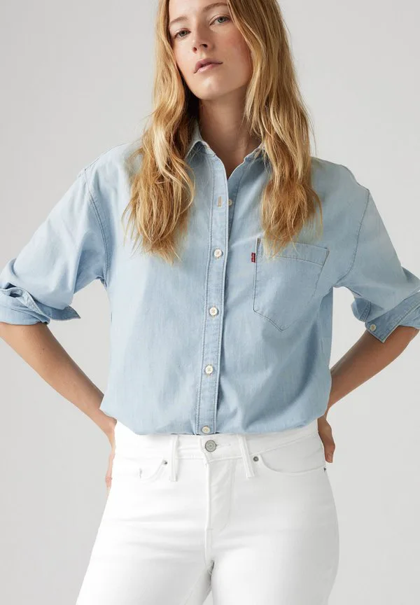 311 формованные узкие джинсы джинсы узкий крой Levi'S, Weiß — фото 3
