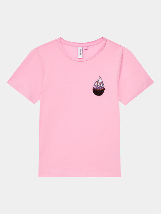 

Футболка стандартного кроя Vero Moda Girl, розовый