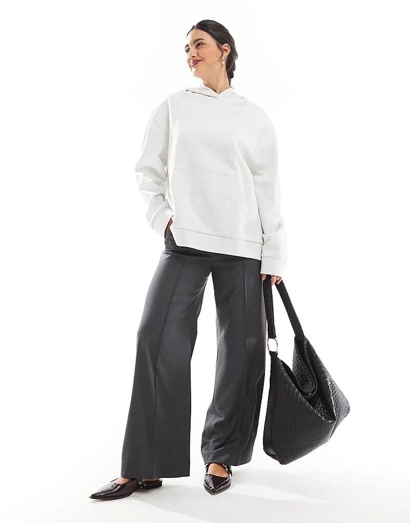 

Толстовка oversize цвета ice marl ASOS DESIGN