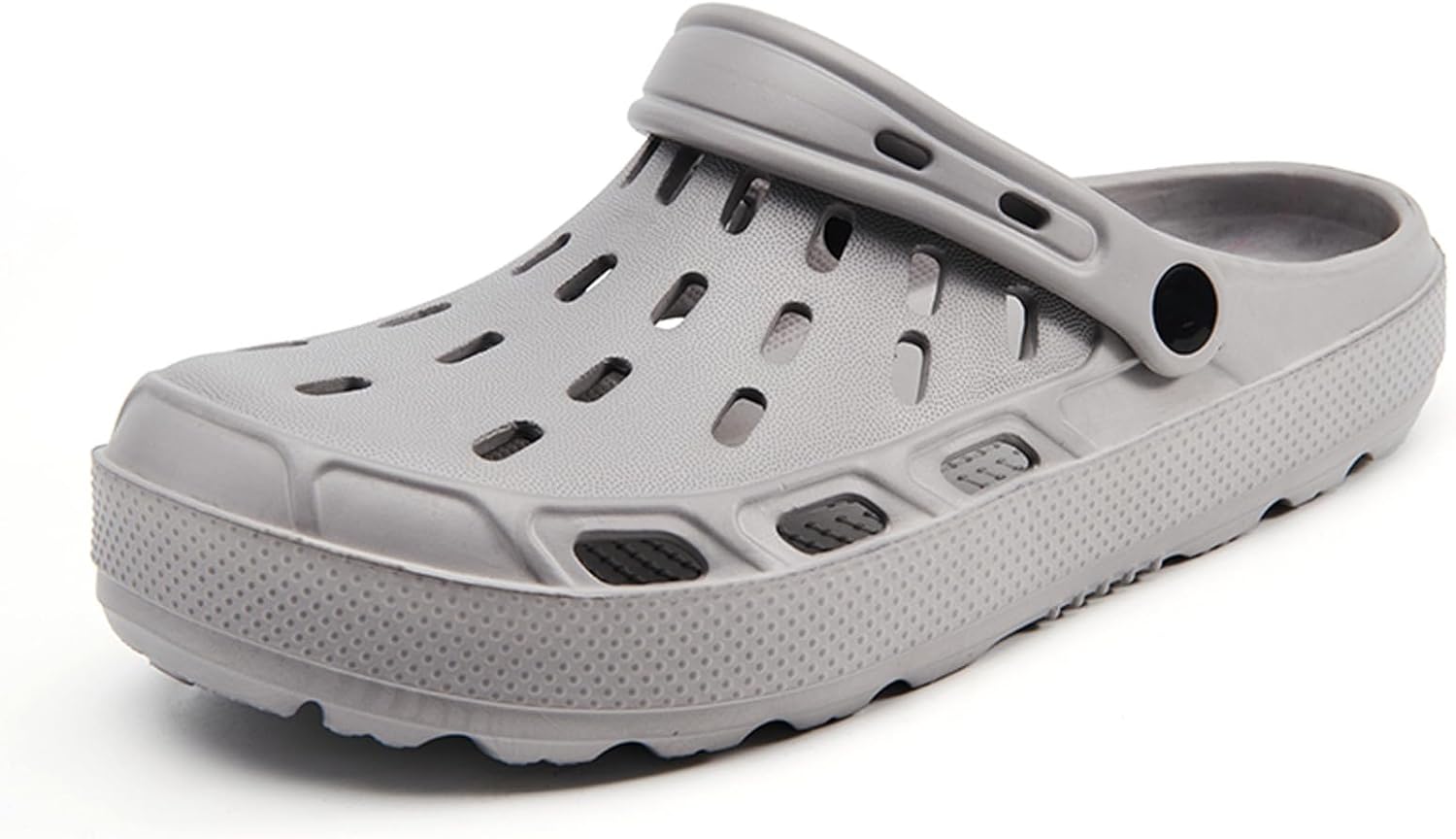 

Мужские садовые сабо ihinzry, классические мюли, слипоны, водонепроницаемые обувь для мужчин, летние пляжные и бассейные сандалии для улицы, серый