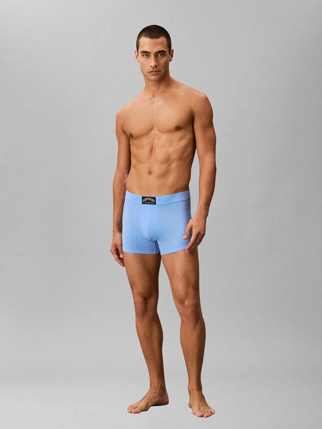 Боксерские шорты Calvin Klein синего цвета — фото 3