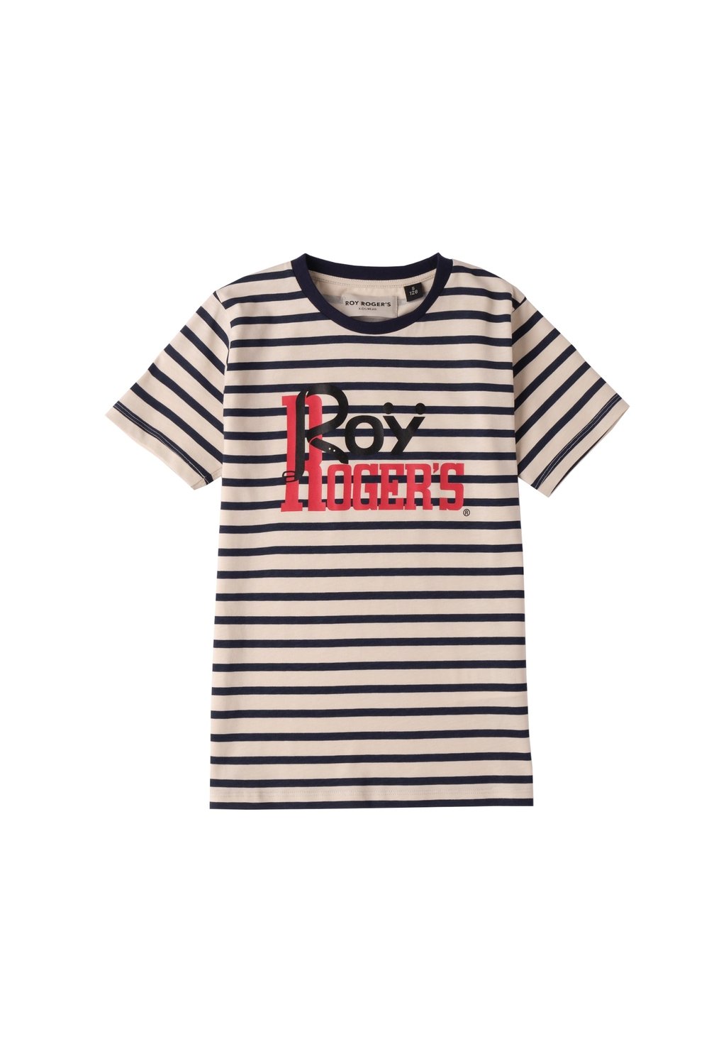 

Футболка с принтом STRIPED Roy Rogers, черный