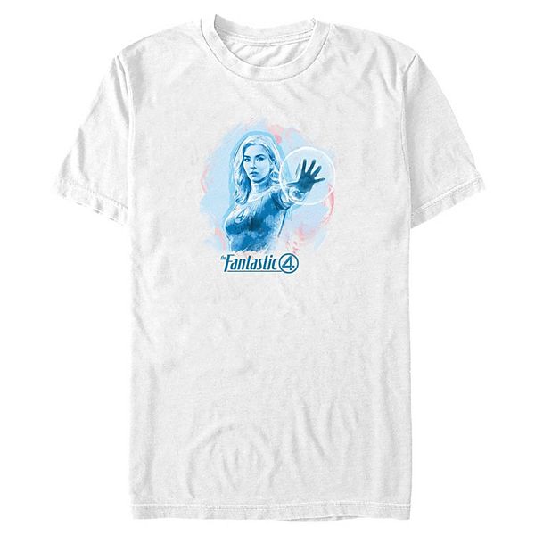 

Футболка с принтом Невидимой леди из Фантастической четверки Big & tall Licensed Character