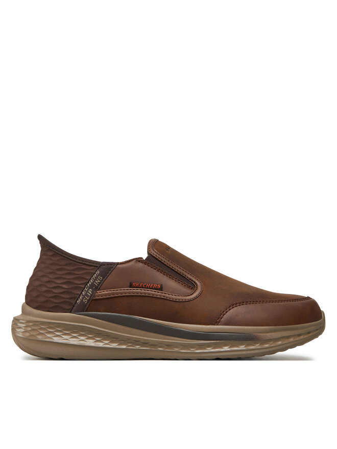 

Туфли на плоской подошве Skechers Slade 205237, коричневый