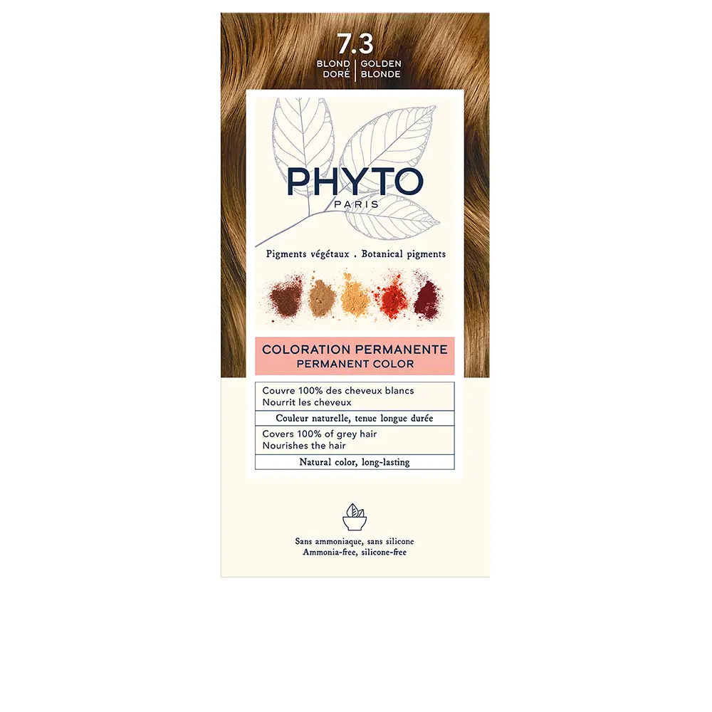 

Краска для волос Phytocolor Phyto, цвет 7.3-rubio dorado, 4 шт.