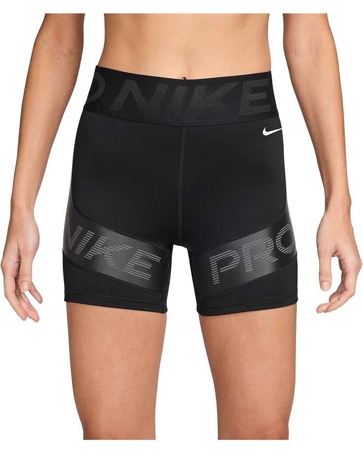 

Шорты Nike Pro Sculpt Dri-fit High-waisted 5" Biker Shorts, цвет Black/Anthracite/White