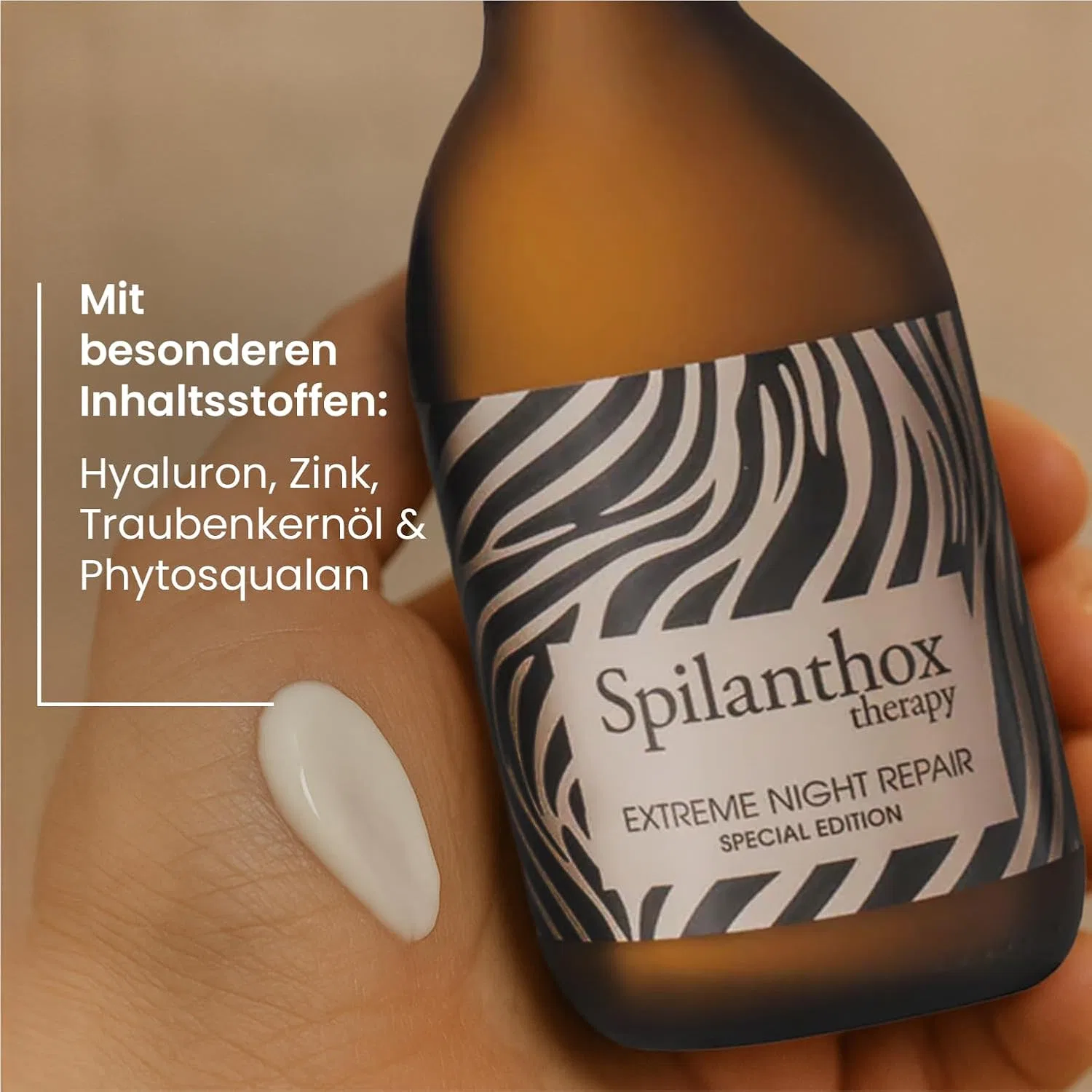 Крем для лица Spilanthox therapy — Ночной «Extreme Night Repair Special Edition Leopard» от — фото 3