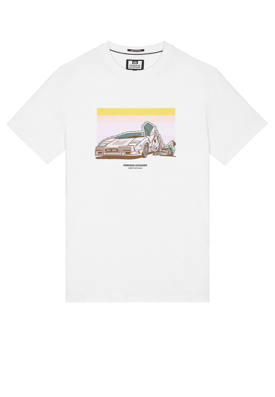 

Футболка Weekend Offender Quaaludes, White