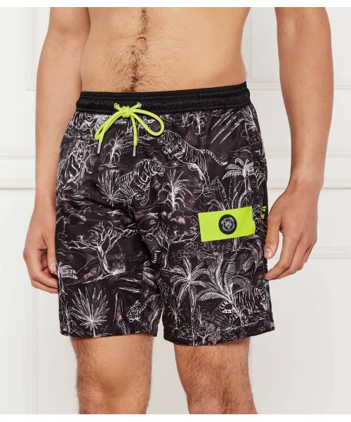 

Пляжные шорты Regular fit Plein Sport, черный