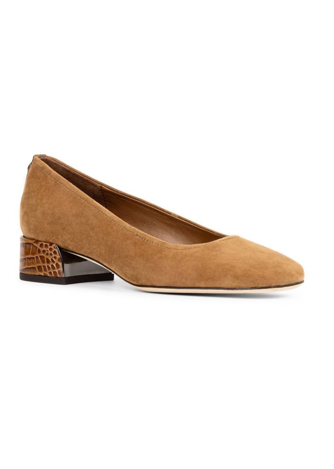 Женские туфли-лодочки Dreww из замши Donald Pliner, Saddle Suede — фото 2