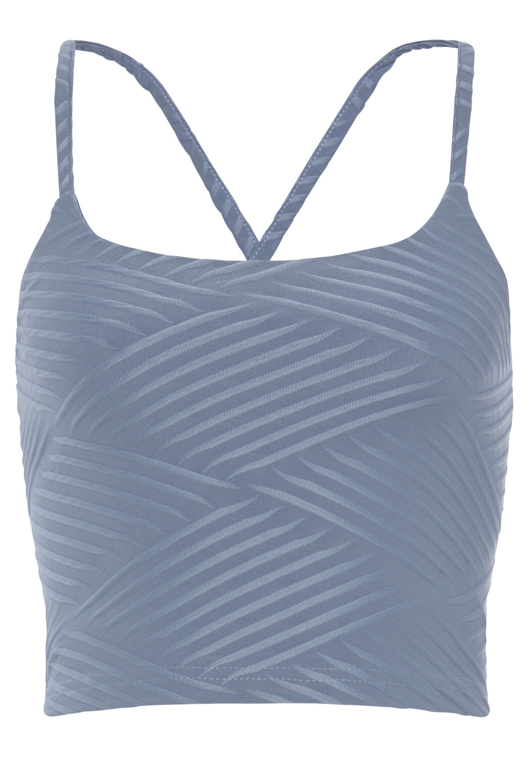 

Топ LASCANA ACTIVE Crop, цвет helllblau