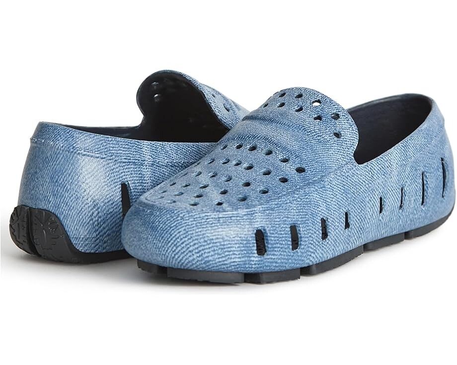 

Лоферы Floafers Kids Prodigy Driver Print, цвет Blue Denim