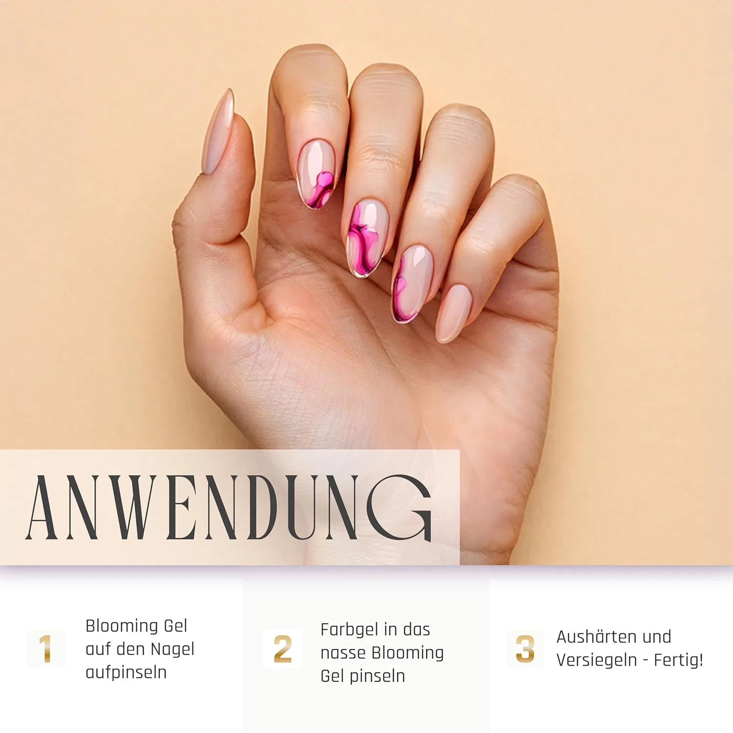 Гель для дизайна ногтей «Blooming Gel» от Lynis-Nailshop.de Lynis Nailshop — фото 4