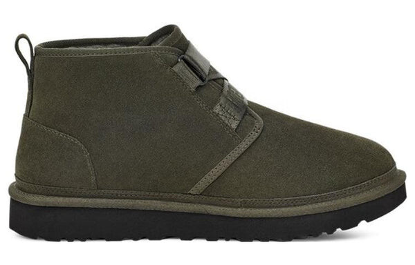 Зимние ботинки мужские Ugg с застежкой, зеленый — фото 3