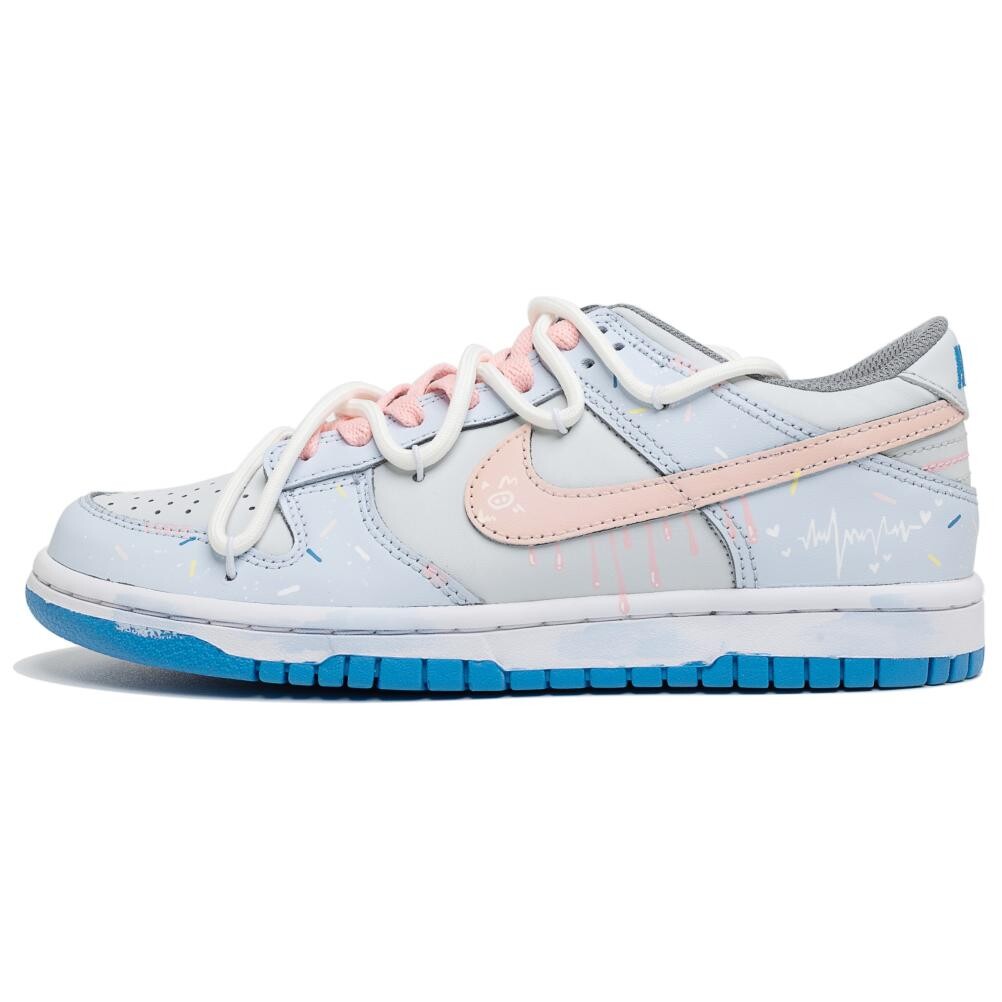 

Кроссовки Nike Dunk Skateboarding Shoes Women's Low-top Blue, голубой, Синий, Кроссовки Nike Dunk Skateboarding Shoes Women's Low-top Blue, голубой