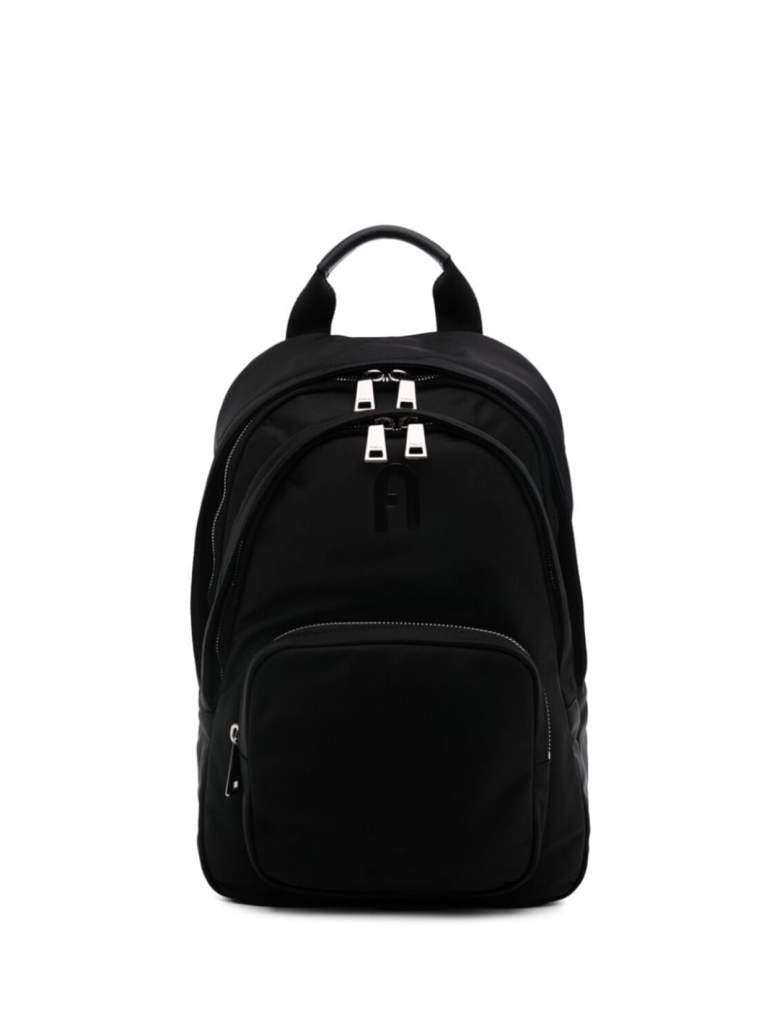 

Furla дутый рюкзак с логотипом, черный