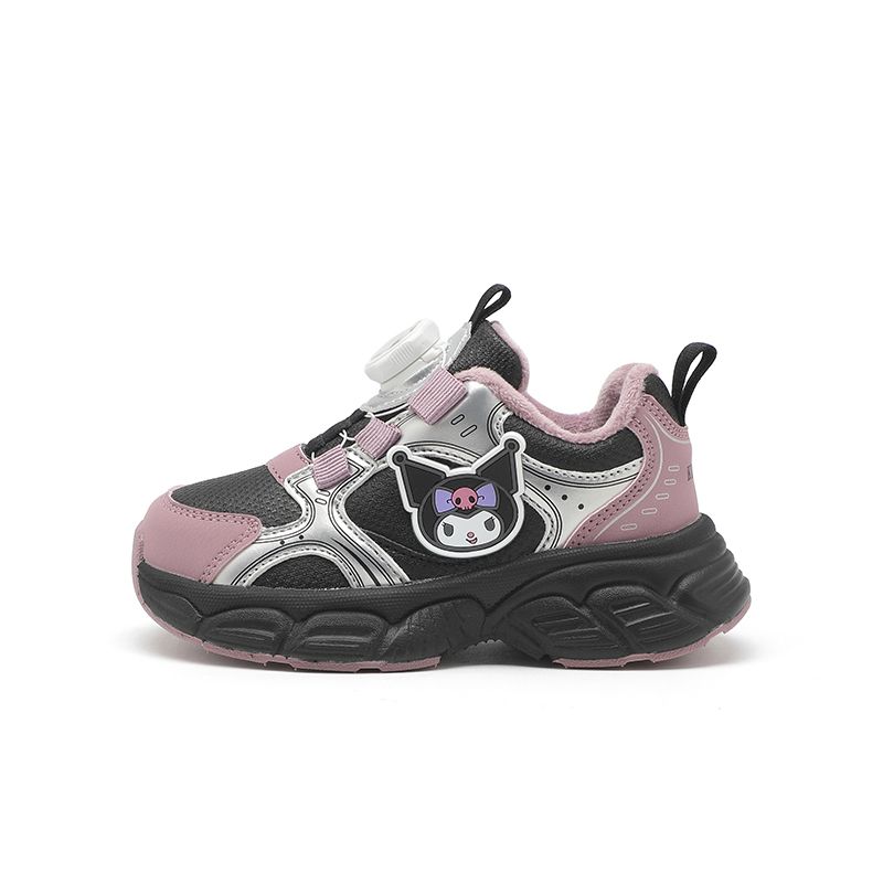 

Абразионная стойкость легкая амортизация увеличение высоты поддержка баланса низкие кроссовки для бега Kids' Sanrio, фиолетовый