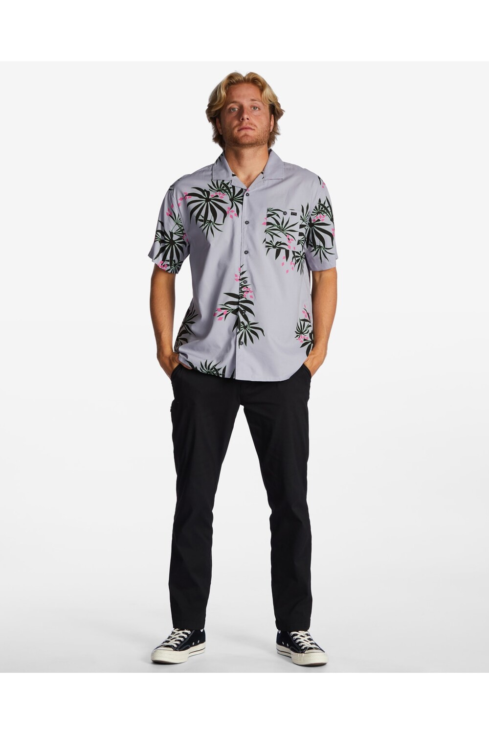 

Рубашка - Фиолетовый - Классический крой Billabong