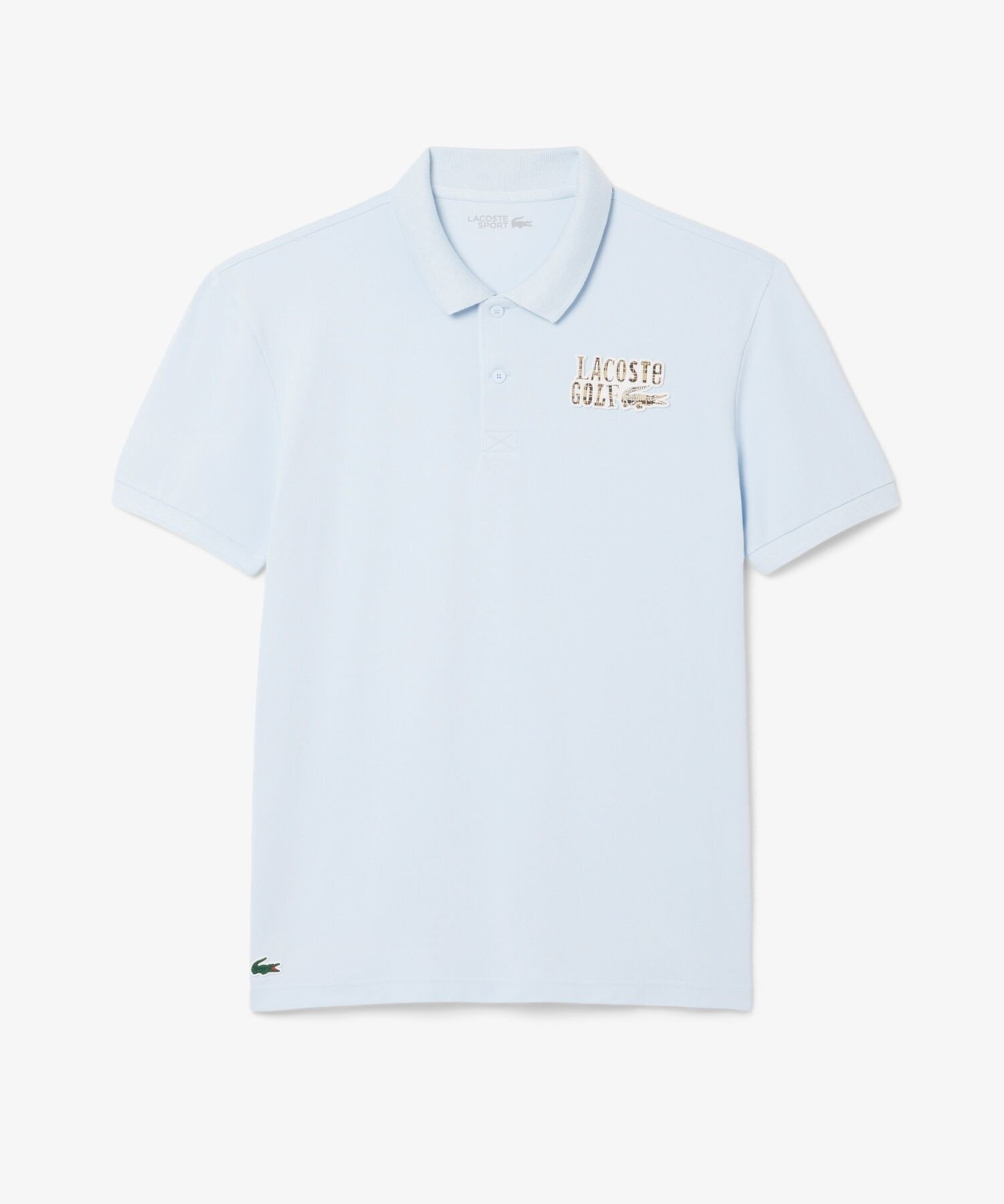 Футболка-поло Lacoste с нашивкой для гольфа Lacoste, Light blue — фото 3