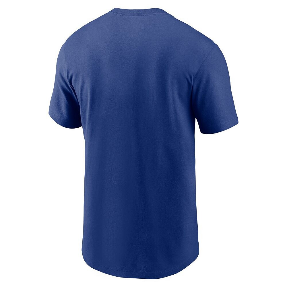 Мужская футболка с логотипом команды Nike Royal Milwaukee Brewers Cooperstown Collection, цвет Brw Blue — фото 4