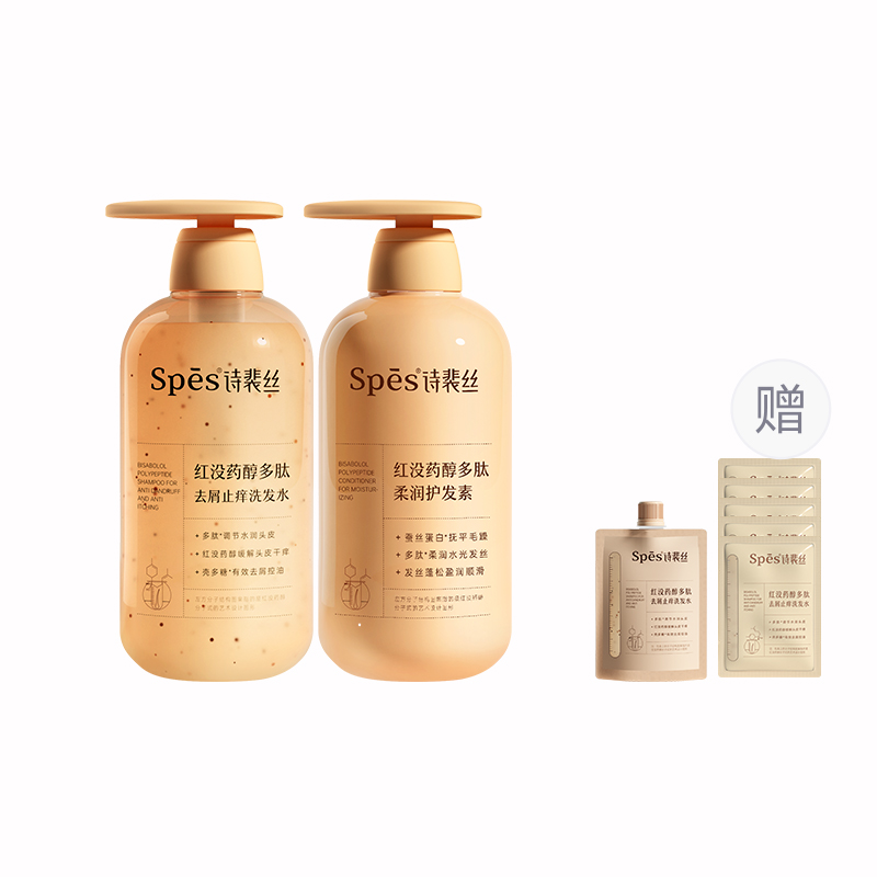 

Набор шампуня и кондиционера spes bisabolol peptide для контроля жирности и лечения перхоти 2 шт Spēs
