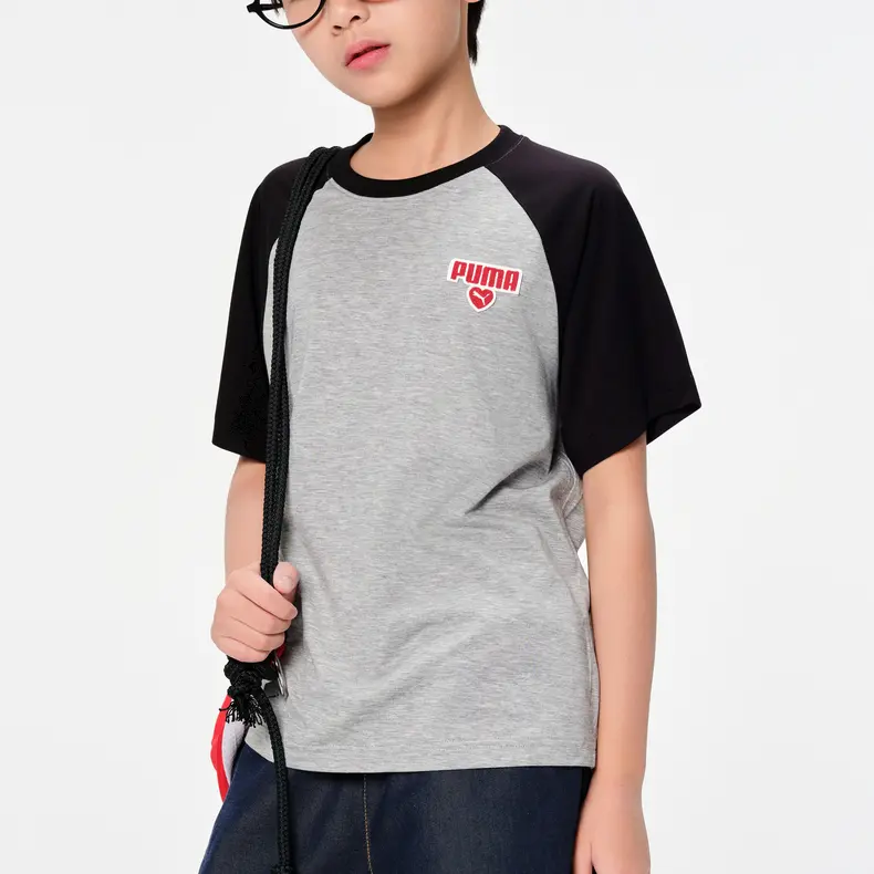 PUMA Футболка Sportstyle Series Black Kids' — фото 4