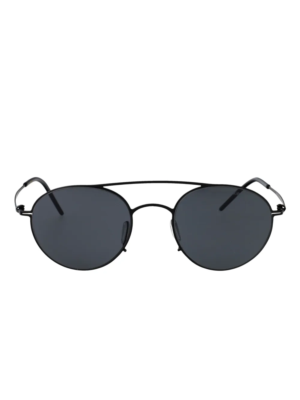 

Солнцезащитные очки в круглой оправе из металла 0AR6169 GIORGIO ARMANI, черный