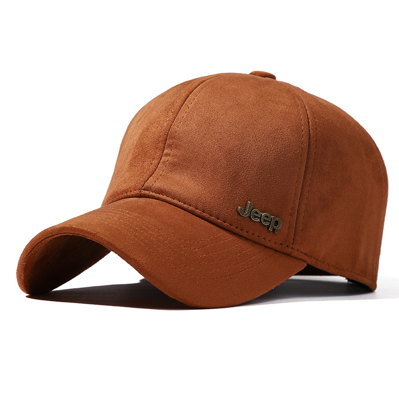 

Утолщенная бейсболка мужская Jeep, caramel