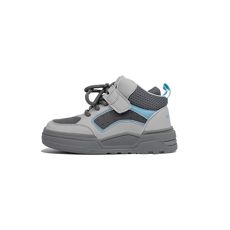 

Кроссовки Nautica Kids Skateboarding Shoes Kids High-top Blue, серый