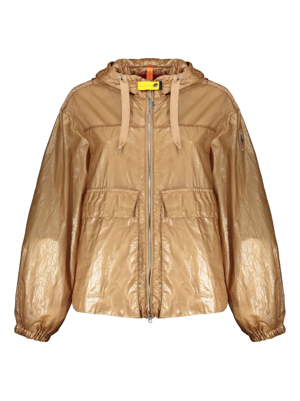 

Укороченная куртка с капюшоном Carmen на молнии Parajumpers, коричневый