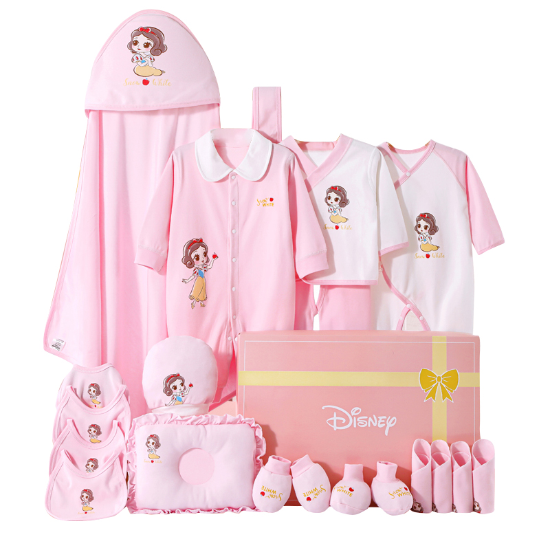 

Подарочный набор для малыша 2 предмета для младенцев и детей ясельного возраста Disney, розовый