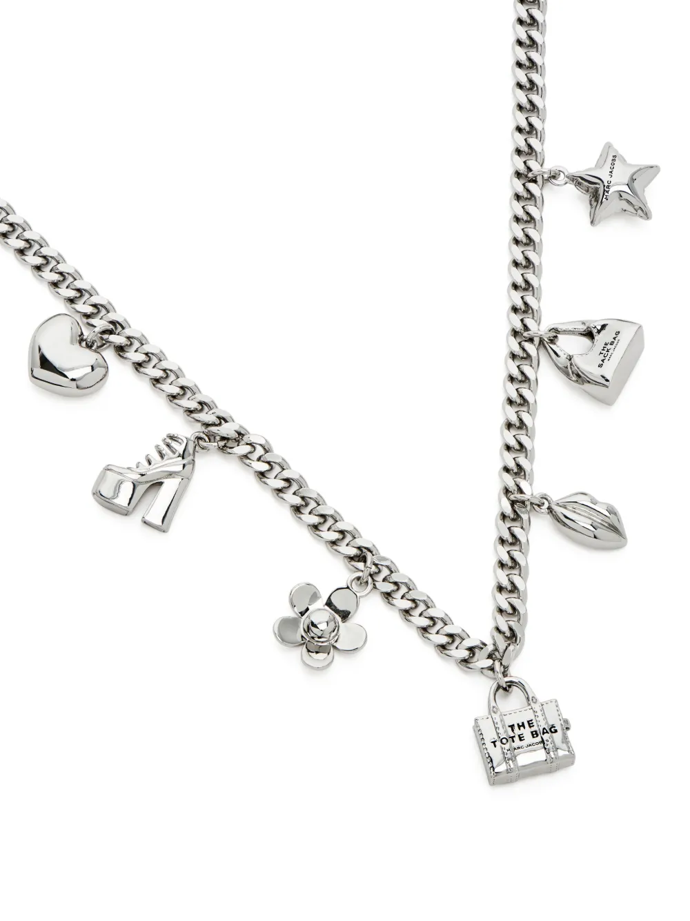 

Колье с подвеской MARC JACOBS, серебяный