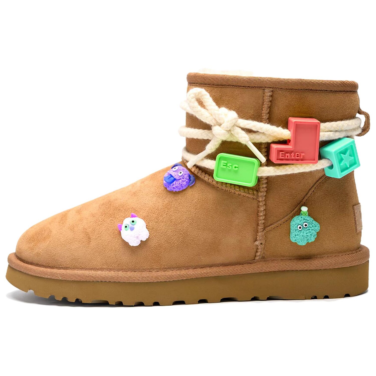 

CLASSIC MINI Зимние ботинки женские Ugg, цвет Chestnut